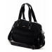 Сумка-саквояж дорожная на плечо Eberhart Shoulder Bag нейлон черная 15,6 л