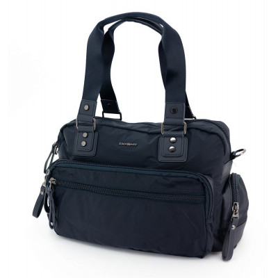 Сумка-саквояж дорожная на плечо Eberhart Shoulder Bag нейлон синяя 15,6 л